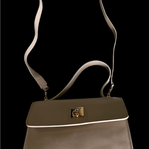 Celine beige Leather Shoulder Bag - Picture 4 of 10